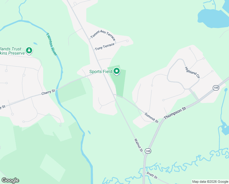 map of restaurants, bars, coffee shops, grocery stores, and more near 72 Summit Street in Halifax