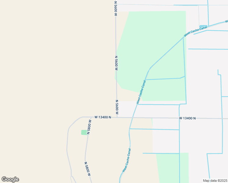 map of restaurants, bars, coffee shops, grocery stores, and more near 13535 North 5600 West in Cornish