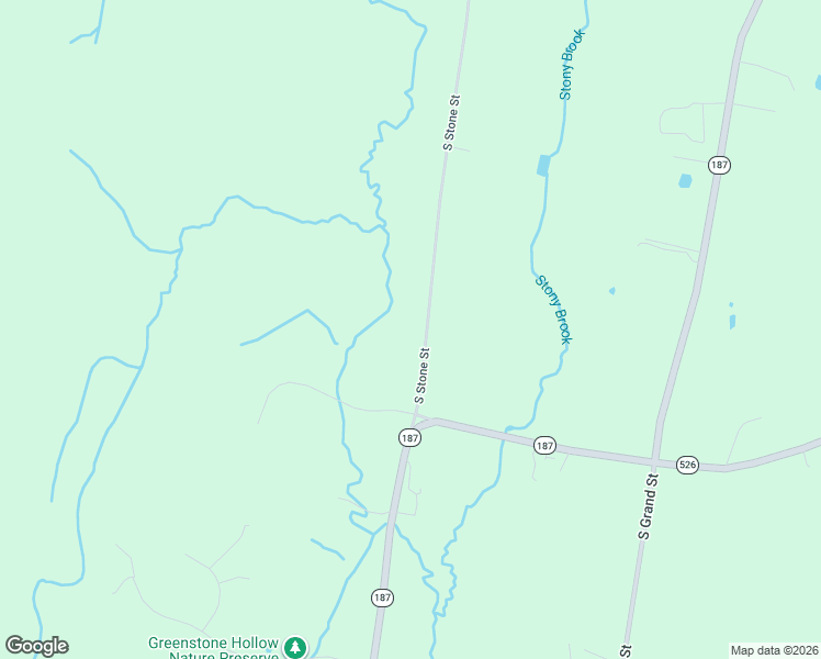 map of restaurants, bars, coffee shops, grocery stores, and more near 519 South Stone Street in Suffield
