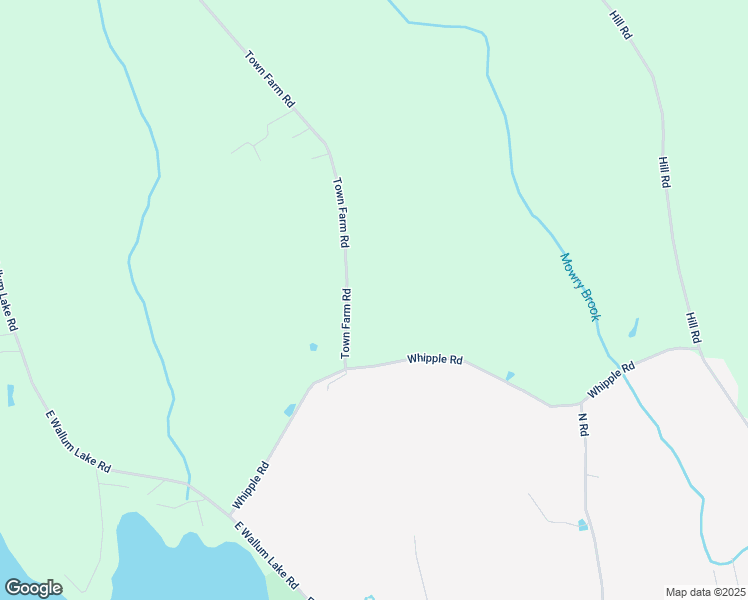 map of restaurants, bars, coffee shops, grocery stores, and more near 105 Town Farm Road in Burrillville