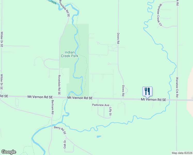 map of restaurants, bars, coffee shops, grocery stores, and more near 6401 Hickory Boulevard in Cedar Rapids