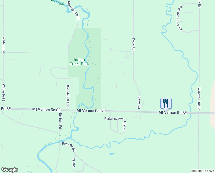 map of restaurants, bars, coffee shops, grocery stores, and more near 6401 Hickory Boulevard in Cedar Rapids