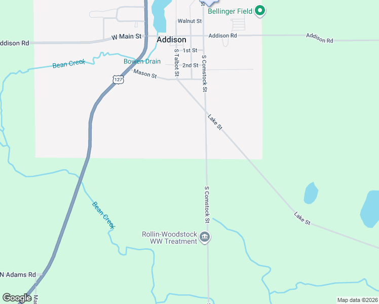 map of restaurants, bars, coffee shops, grocery stores, and more near 6460 Sorby Highway in Addison