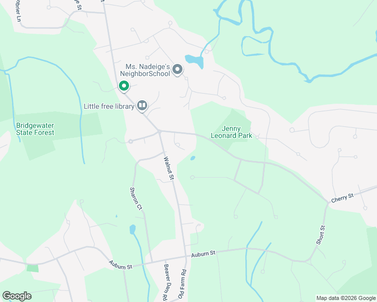 map of restaurants, bars, coffee shops, grocery stores, and more near 12 Whispering Wood in Bridgewater