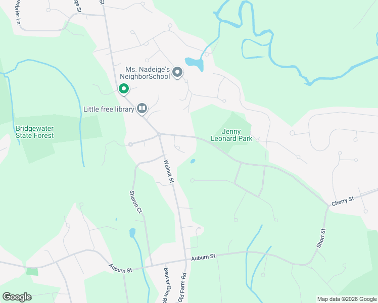 map of restaurants, bars, coffee shops, grocery stores, and more near 12 Whispering Wood in Bridgewater