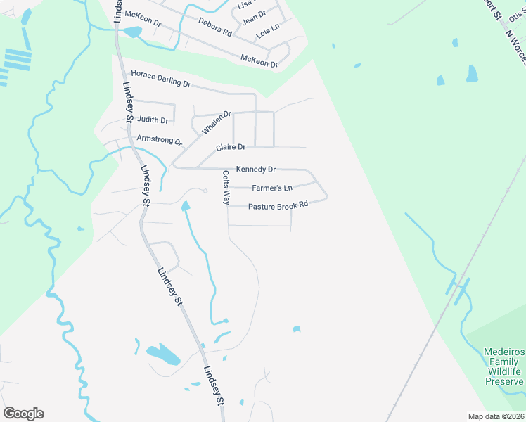 map of restaurants, bars, coffee shops, grocery stores, and more near 35 Farmer's Lane in Attleboro