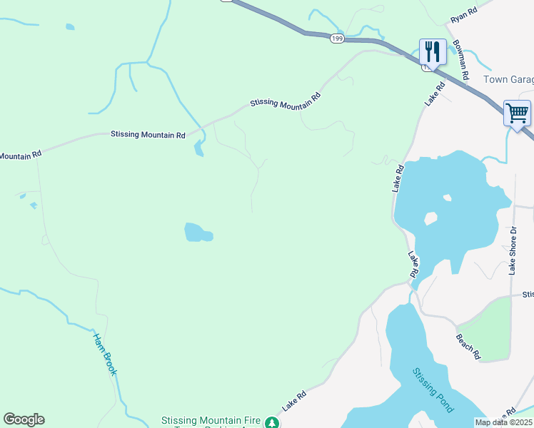 map of restaurants, bars, coffee shops, grocery stores, and more near 71 Stissing Mountain Drive in Pine Plains