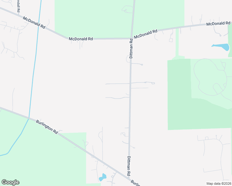 map of restaurants, bars, coffee shops, grocery stores, and more near 7 Dittman Road in Elgin