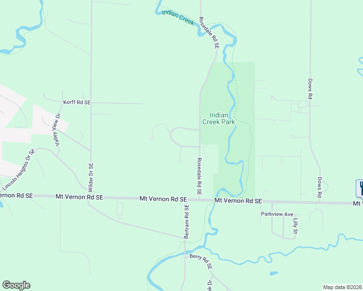 map of restaurants, bars, coffee shops, grocery stores, and more near 5659 Wild Rye Court in Cedar Rapids