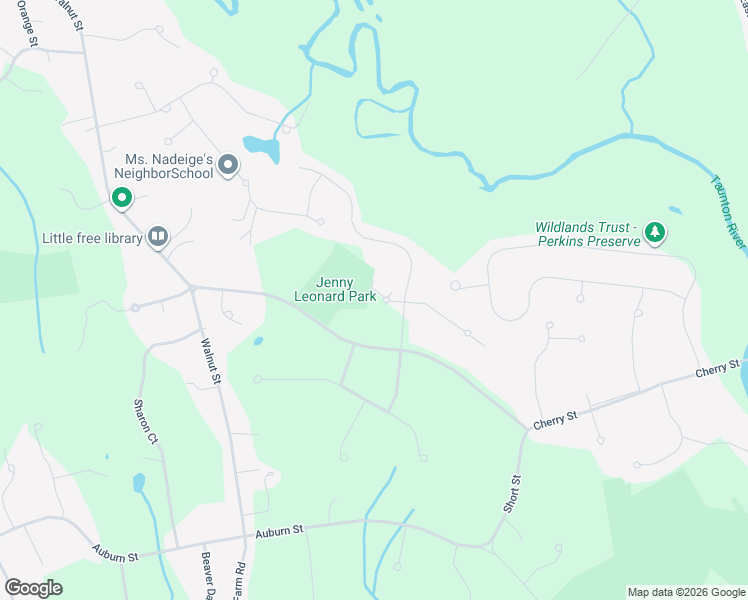 map of restaurants, bars, coffee shops, grocery stores, and more near 45 Calthrop Drive in Bridgewater