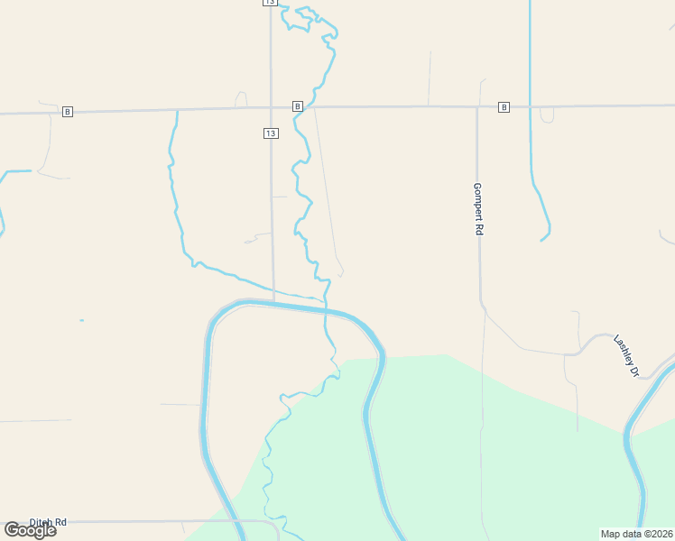 map of restaurants, bars, coffee shops, grocery stores, and more near 130103 County Road B in Mitchell