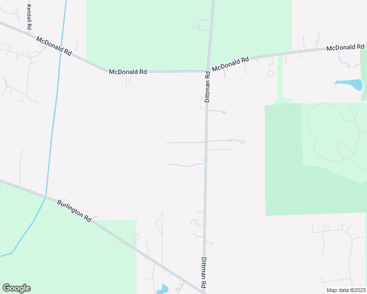 map of restaurants, bars, coffee shops, grocery stores, and more near 7 Dittman Road in Elgin
