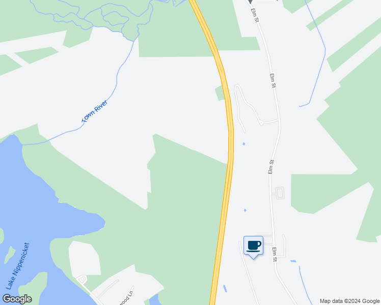 map of restaurants, bars, coffee shops, grocery stores, and more near Highway 24 in Bridgewater