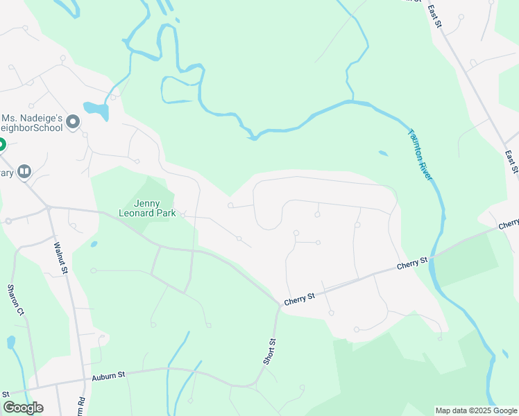 map of restaurants, bars, coffee shops, grocery stores, and more near 61 Magnolia Way in Bridgewater