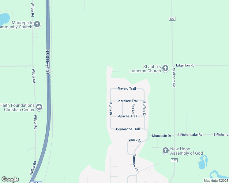map of restaurants, bars, coffee shops, grocery stores, and more near in St. Joseph County