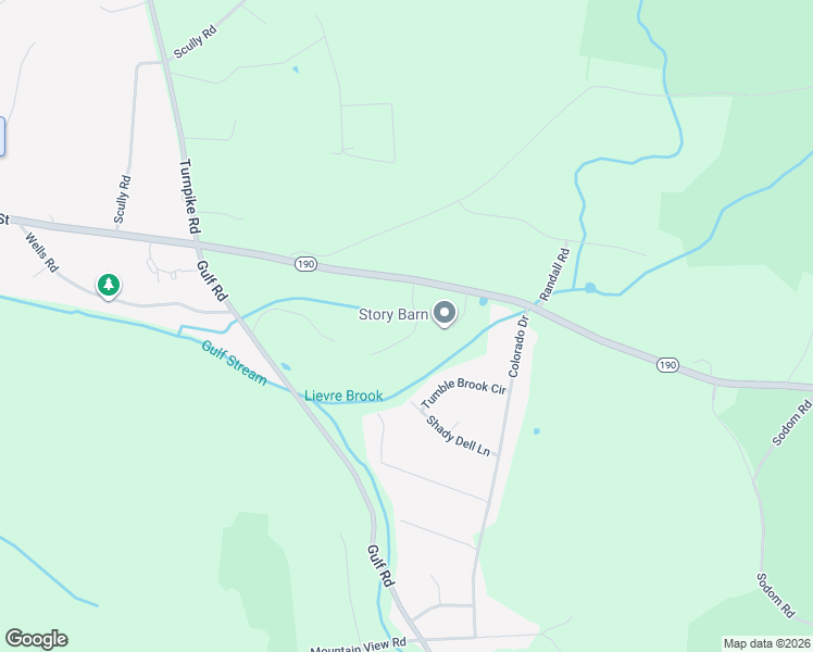 map of restaurants, bars, coffee shops, grocery stores, and more near 22 Brae Burn Drive in Somers