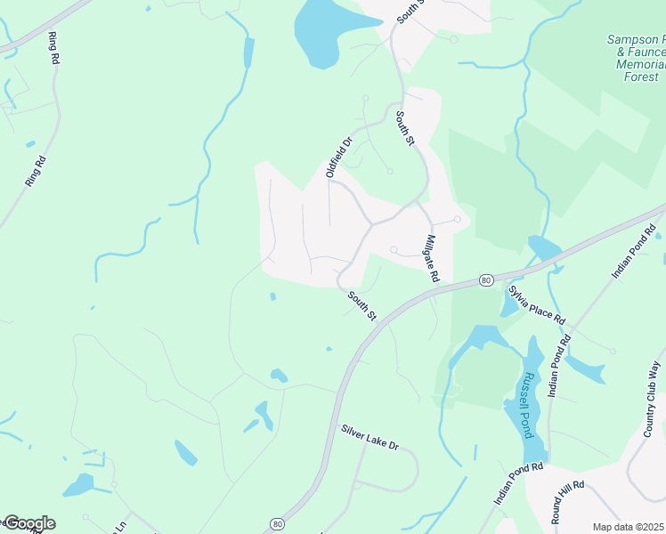 map of restaurants, bars, coffee shops, grocery stores, and more near 3 Timber Ridge Lane in Kingston