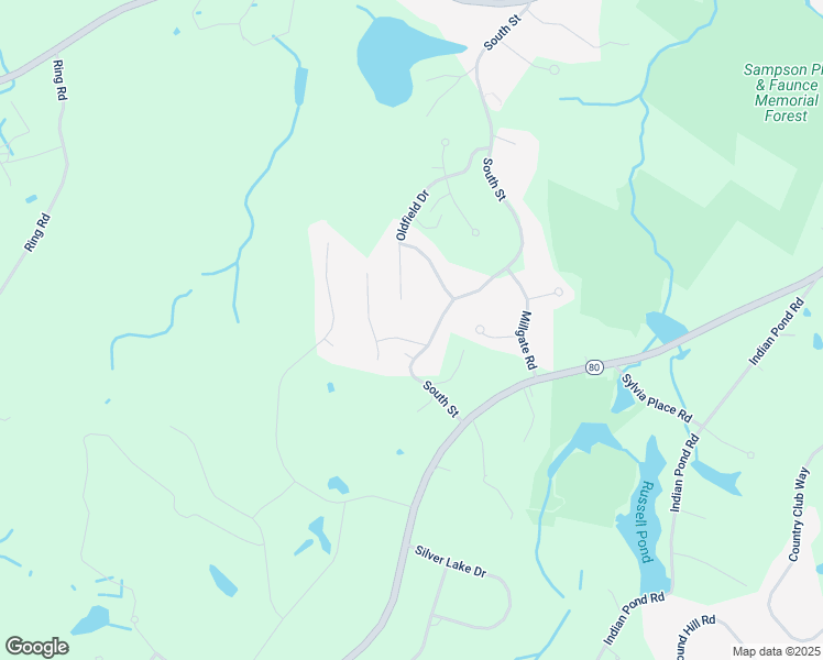 map of restaurants, bars, coffee shops, grocery stores, and more near 3 Timber Ridge Lane in Kingston