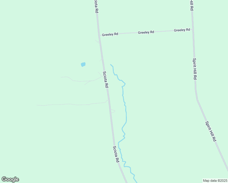 map of restaurants, bars, coffee shops, grocery stores, and more near 16777 Sciota Road in Corry