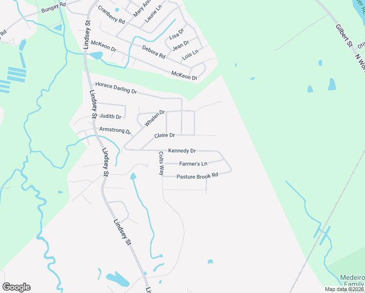 map of restaurants, bars, coffee shops, grocery stores, and more near 94 Kennedy Drive in Attleboro
