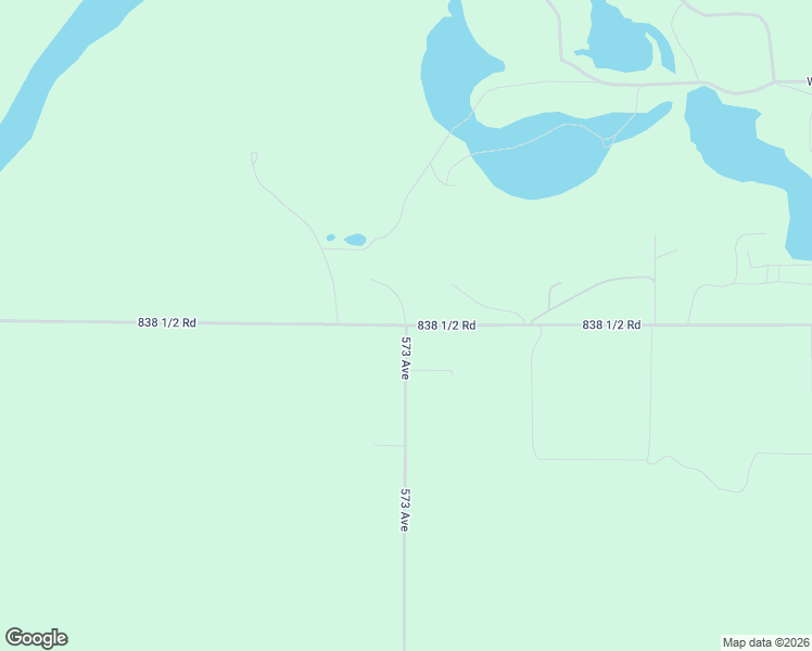 map of restaurants, bars, coffee shops, grocery stores, and more near 838 1/2 Road in Stanton County
