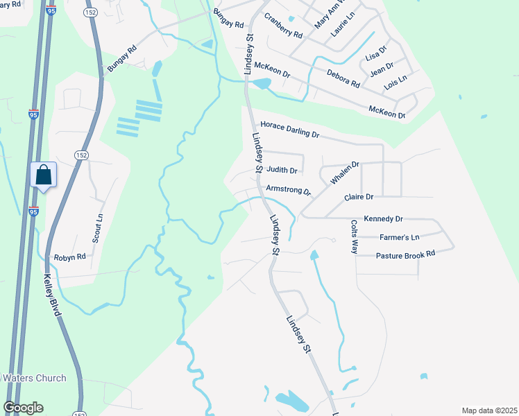 map of restaurants, bars, coffee shops, grocery stores, and more near 78 Lindsey Street in North Attleborough