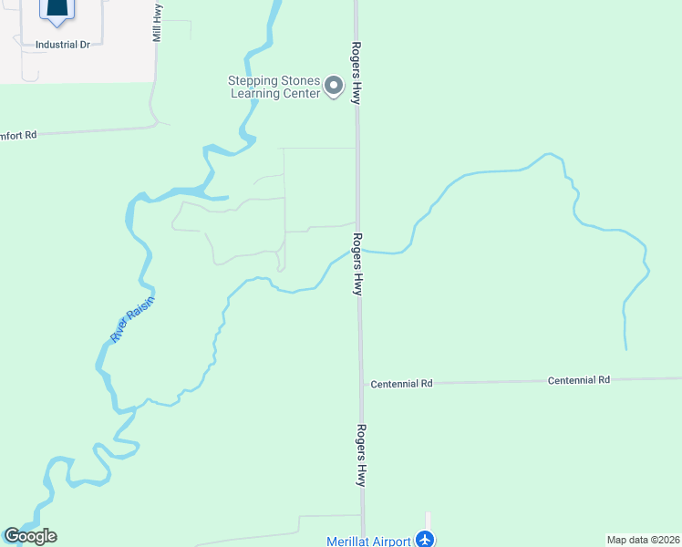 map of restaurants, bars, coffee shops, grocery stores, and more near 6250 Rogers Highway in Tecumseh