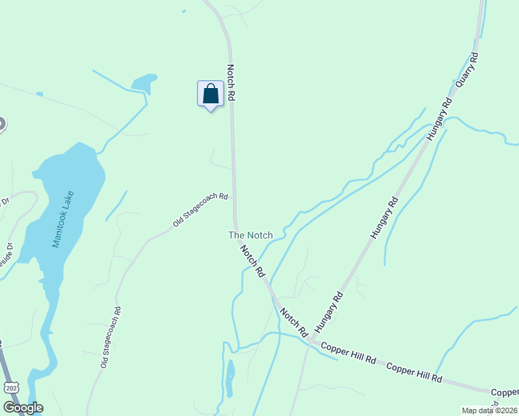 map of restaurants, bars, coffee shops, grocery stores, and more near 48 Notch Road in Granby