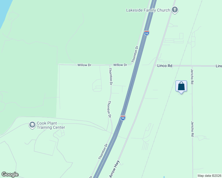 map of restaurants, bars, coffee shops, grocery stores, and more near 3762 Hopkins Lane in Stevensville