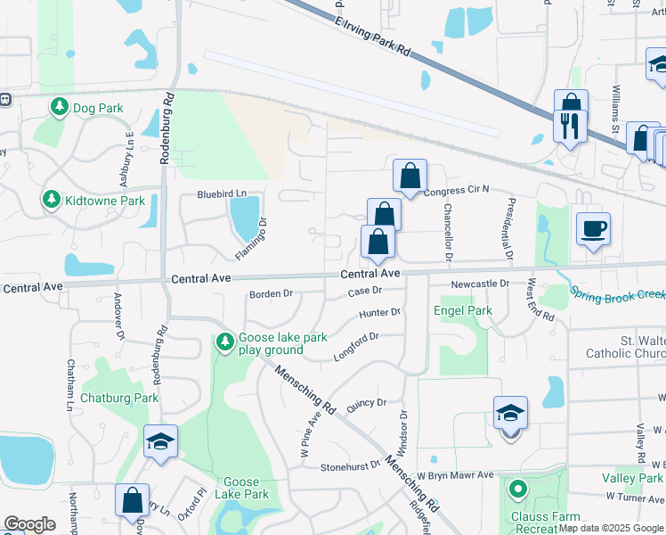 890 Central Avenue, Roselle IL Walk Score