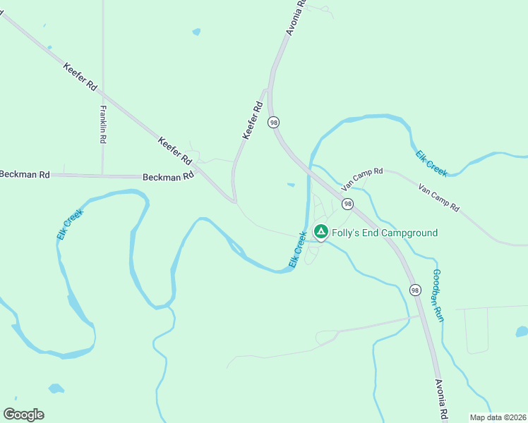 map of restaurants, bars, coffee shops, grocery stores, and more near 8481 Luther Rd in Girard