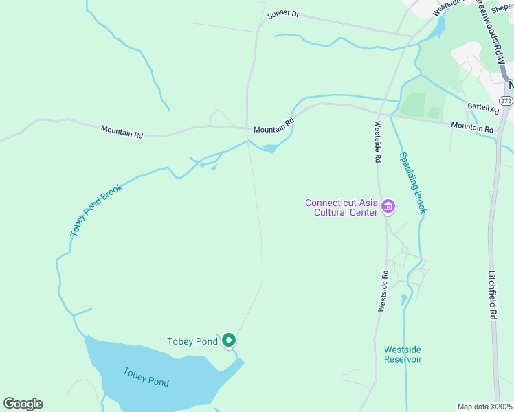map of restaurants, bars, coffee shops, grocery stores, and more near Golf Drive in Litchfield County