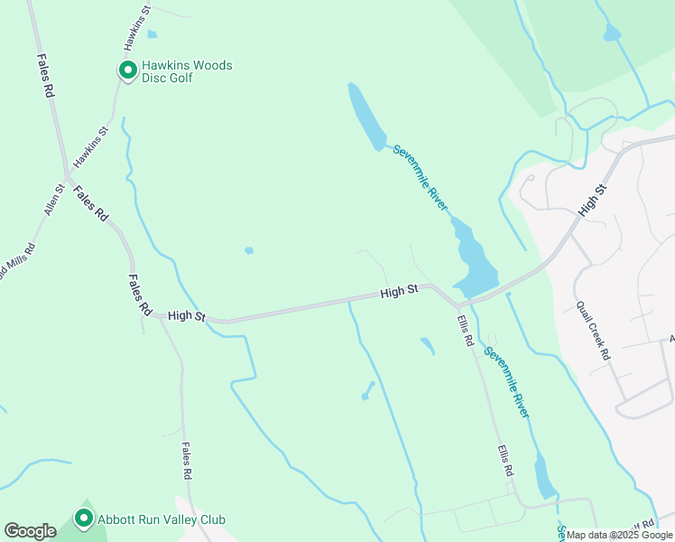 map of restaurants, bars, coffee shops, grocery stores, and more near 657 High Street in North Attleborough