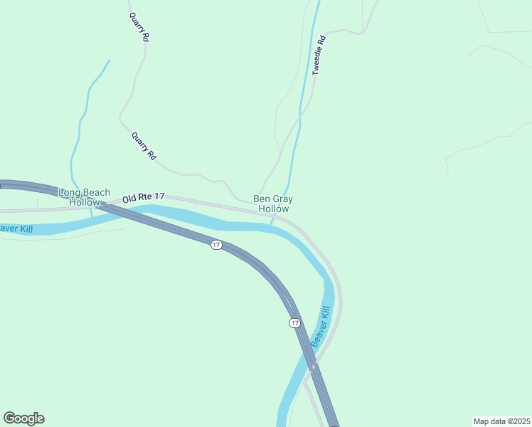 map of restaurants, bars, coffee shops, grocery stores, and more near 1 Tweedie Road in East Branch