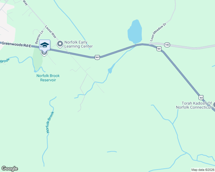 map of restaurants, bars, coffee shops, grocery stores, and more near 89 Laurel Way Exn in Litchfield County