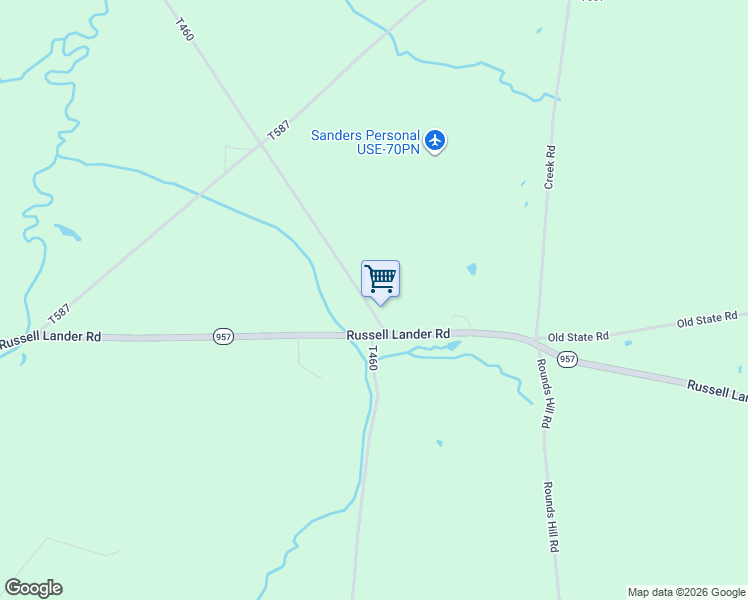 map of restaurants, bars, coffee shops, grocery stores, and more near 82 Sanders Road in Sugar Grove
