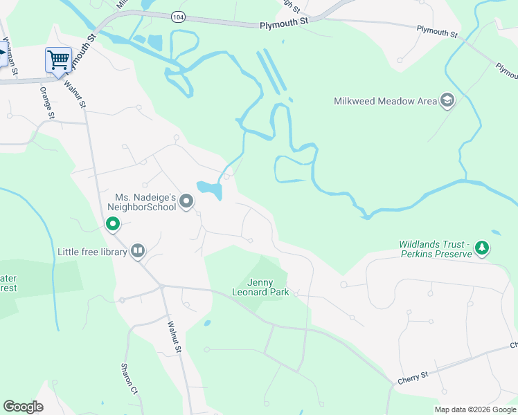 map of restaurants, bars, coffee shops, grocery stores, and more near 59 Oldfield Road in Bridgewater