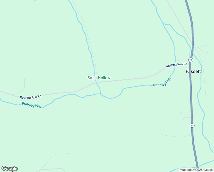 map of restaurants, bars, coffee shops, grocery stores, and more near 6355 Roaring Run Road in Gillett