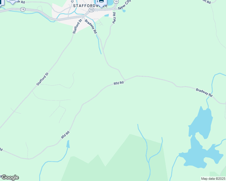 map of restaurants, bars, coffee shops, grocery stores, and more near 198 Rfd Road in Stafford