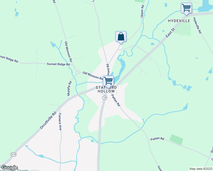 map of restaurants, bars, coffee shops, grocery stores, and more near in Stafford