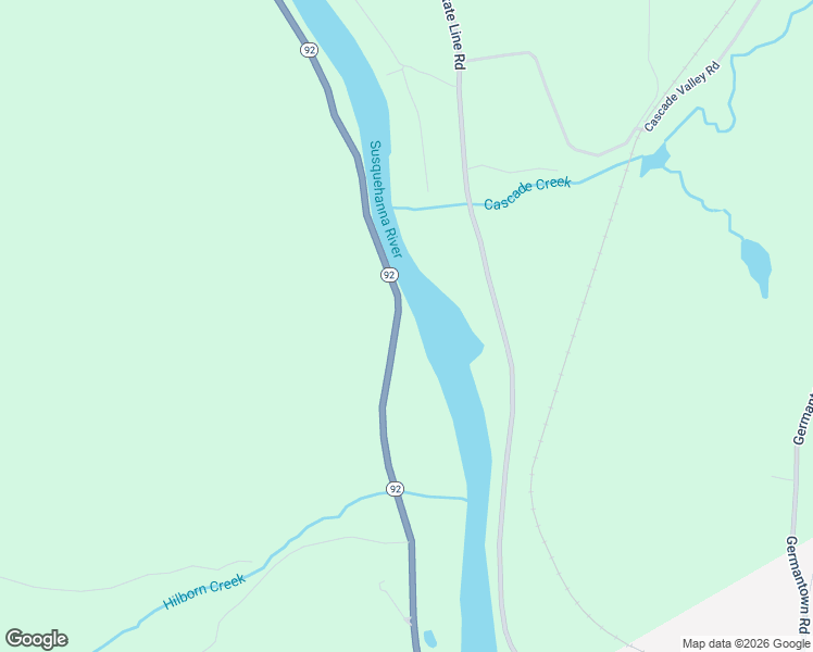 map of restaurants, bars, coffee shops, grocery stores, and more near 28557 Pennsylvania 92 in Susquehanna