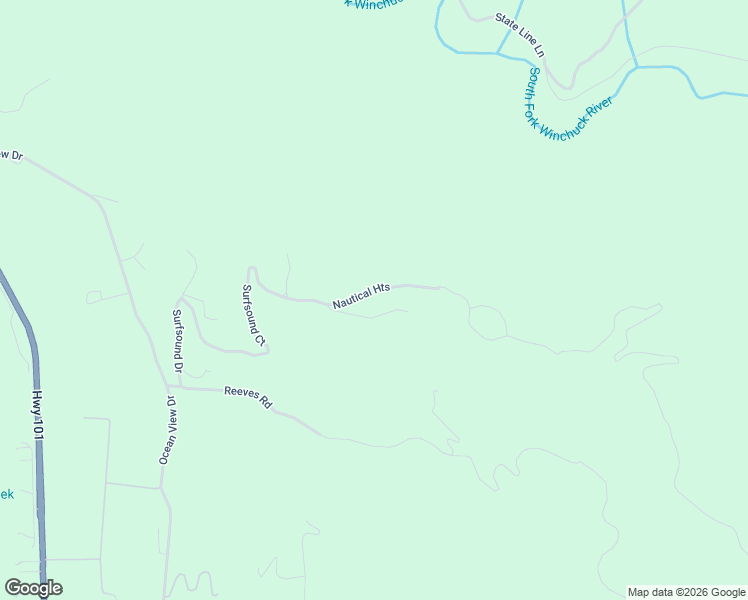 map of restaurants, bars, coffee shops, grocery stores, and more near 150 Charts Court in Smith River