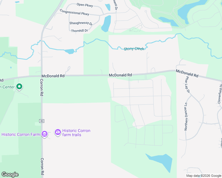 map of restaurants, bars, coffee shops, grocery stores, and more near 1807 Empress Court in Elgin