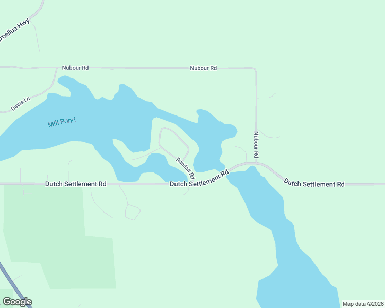 map of restaurants, bars, coffee shops, grocery stores, and more near 26036 Randall Road in Dowagiac