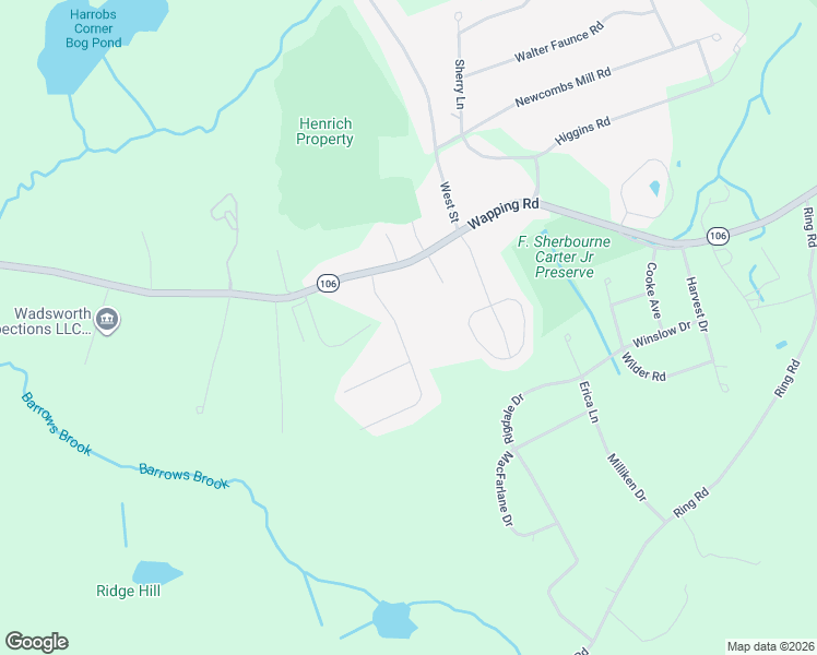 map of restaurants, bars, coffee shops, grocery stores, and more near 164 Wapping Road in Kingston