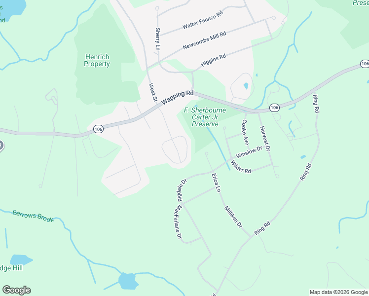 map of restaurants, bars, coffee shops, grocery stores, and more near 22 Arbor Hills Drive in Kingston