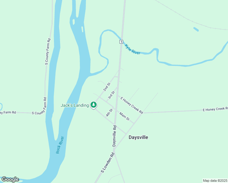 map of restaurants, bars, coffee shops, grocery stores, and more near South 3rd Street in Oregon