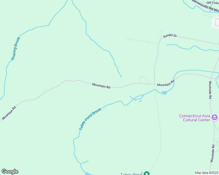 map of restaurants, bars, coffee shops, grocery stores, and more near Mountain Road in Litchfield County