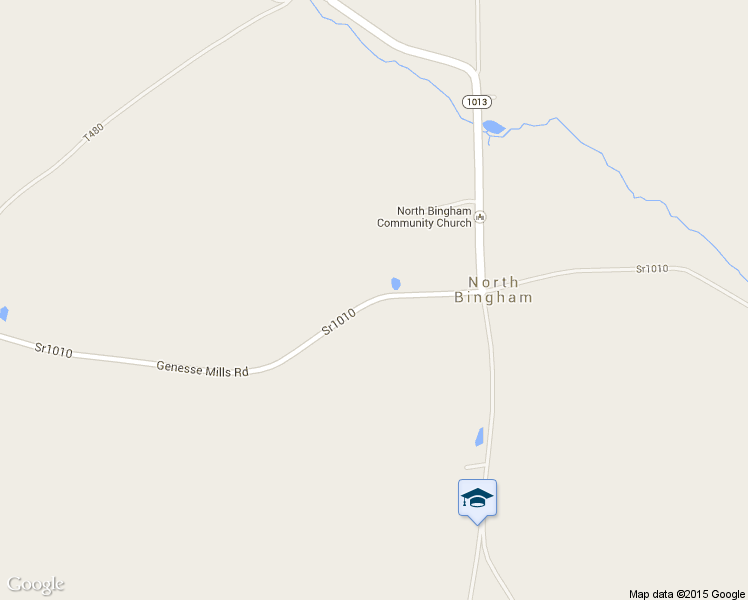 map of restaurants, bars, coffee shops, grocery stores, and more near Genesse Mills Road in Genesee