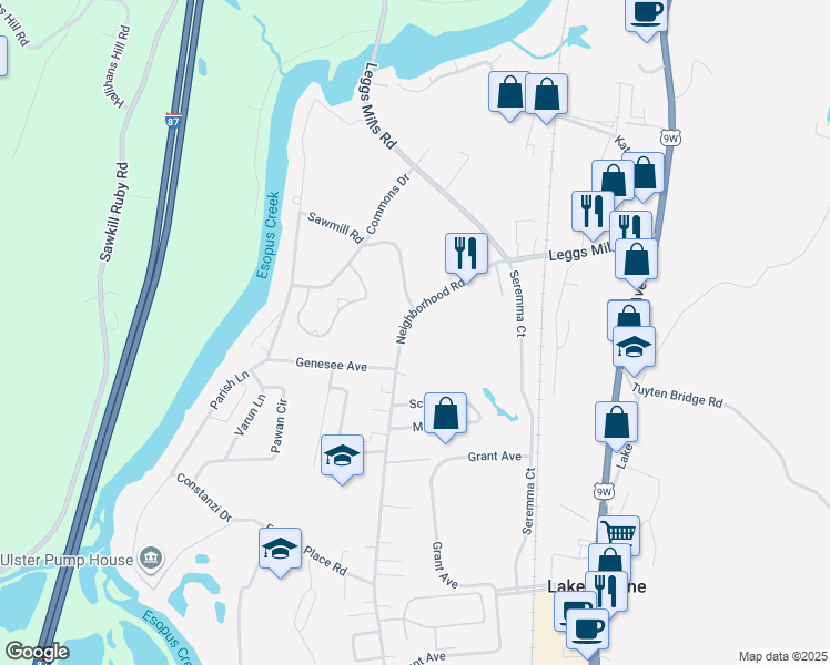846 Neighborhood Road, Lake Katrine NY Walk Score